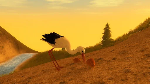 The White Stork ডাউনলোড করুন – সেরা বার্ড সিমুলেটর গেম - Screenshot 7