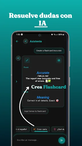 QuickCard AI ডাউনলোড করুন – দ্রুত ইংরেজি শেখার সেরা অ্যাপ - Screenshot 7