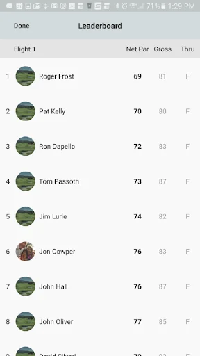 EZ Golf League ডাউনলোড করুন – গলফ লিগ ম্যানেজমেন্ট অ্যাপ - Screenshot 2