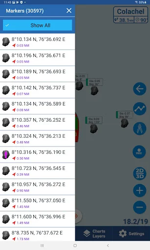 Kadal Map ডাউনলোড করুন – মৎস্যজীবীদের জন্য সেরা নেভিগেশন টুল - Screenshot 10