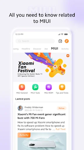 Xiaomi Community ডাউনলোড করুন – শাওমি ফ্যানদের জন্য সেরা অ্যাপ - Screenshot 5