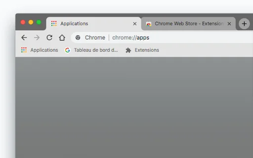 Pro Grey Chrome Theme ডাউনলোড করুন – সেরা মিনিমালিস্ট লুক - Screenshot 1