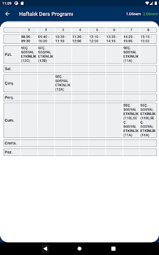 Okulsis Mobil ডাউনলোড করুন – সেরা শিক্ষা ব্যবস্থাপনা অ্যাপ - Screenshot 16
