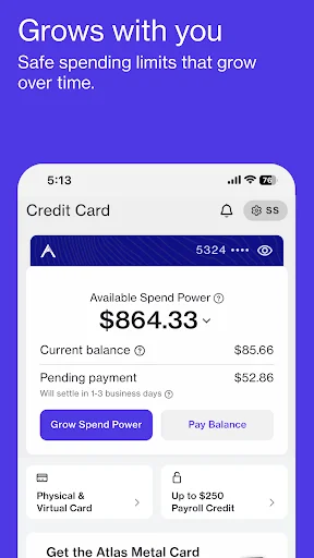 Atlas – Rewards Credit Card ডাউনলোড করুন – সহজে ক্রেডিট স্কোর বাড়ান - Screenshot 3