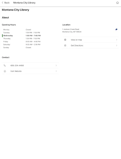 Montana Shared Catalog ডাউনলোড করুন – লাইব্রেরি এক্সেস করুন - Screenshot 18