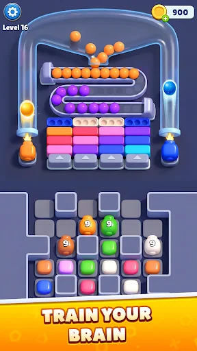 Color Beads Drop ডাউনলোড করুন – সেরা কালার পাজল গেম - Screenshot 1