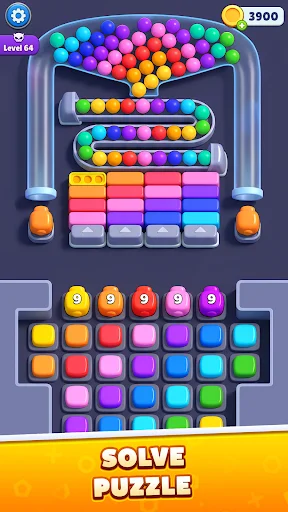 Color Beads Drop ডাউনলোড করুন – সেরা কালার পাজল গেম - Screenshot 4