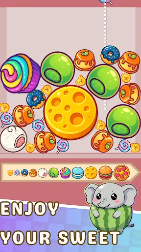 Fruit Drop Satisfy-Juicy Merge ডাউনলোড করুন – সেরা পাজল গেম - Screenshot 6