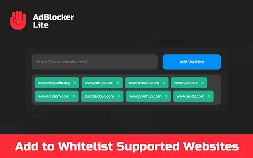 AdBlock Lite ডাউনলোড করুন – দ্রুত এবং বিজ্ঞাপন মুক্ত ব্রাউজিংয়ের সেরা উপায় - Screenshot 4