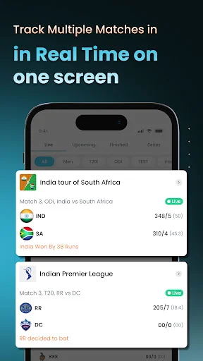 Cricket LineX ডাউনলোড করুন – দ্রুততম লাইভ স্কোর ও আপডেট পান - Screenshot 8