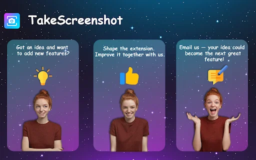 TakeScreenshot ডাউনলোড করুন – ব্রাউজারে দ্রুত স্ক্রিনশট নিন - Screenshot 4
