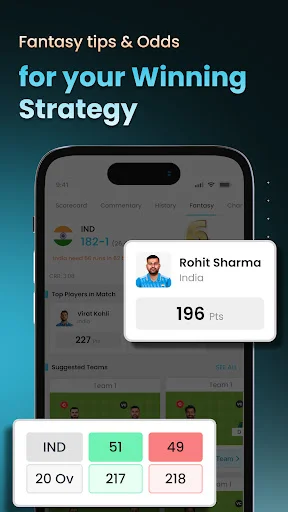 Cricket LineX ডাউনলোড করুন – দ্রুততম লাইভ স্কোর ও আপডেট পান - Screenshot 2