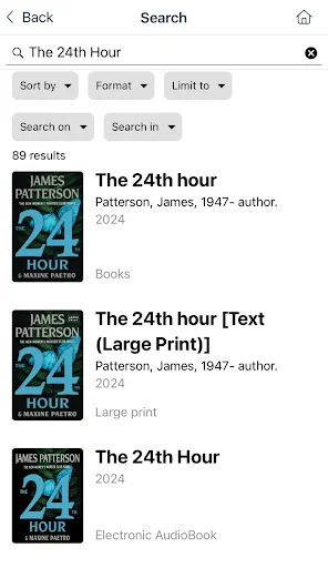 Garland County Library ডাউনলোড করুন – অ্যান্ড্রয়েডে বই ও মিডিয়া - Screenshot 3