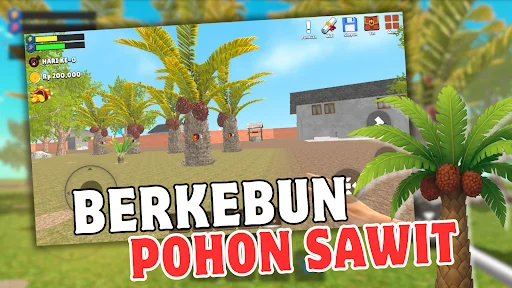 Kebun Sawit Simulator ডাউনলোড করুন – পাম অয়েল টাইকুন গেম - Screenshot 1