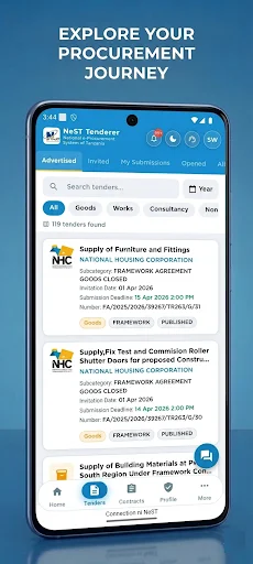 NeST Tenderer ডাউনলোড করুন – সরকারি সংগ্রহের জন্য সেরা টুল - Screenshot 7