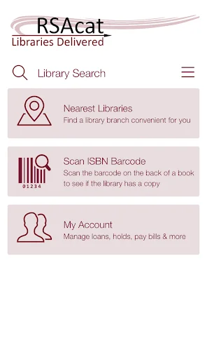 RSAcat Mobile Catalog ডাউনলোড করুন – বই এবং অডিওবুক খুঁজুন - Screenshot 1