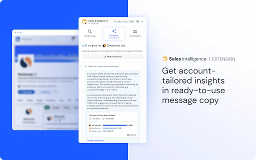 Similarweb Sales Extension ডাউনলোড করুন – সেরা সেলস লিড ফাইন্ডার - Screenshot 2