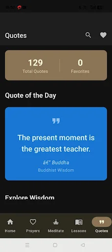 Buddha Vandana ডাউনলোড করুন – বৌদ্ধ প্রার্থনা ও শিক্ষা অ্যাপ - Screenshot 7