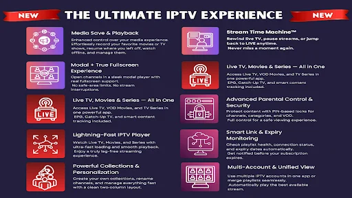 Smart IPTV Stream Pro ডাউনলোড করুন – এআই প্রযুক্তির সেরা প্লেয়ার - Screenshot 13