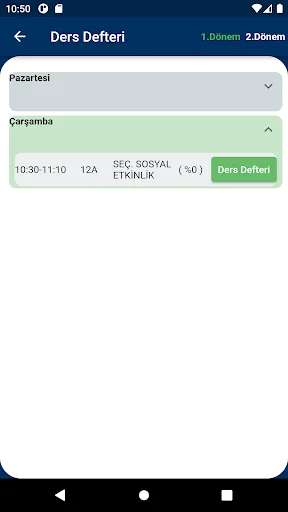 Okulsis Mobil ডাউনলোড করুন – সেরা শিক্ষা ব্যবস্থাপনা অ্যাপ - Screenshot 6