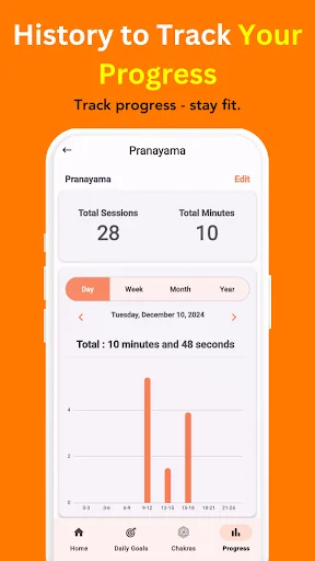 Pranayama Breathing Exercise ডাউনলোড করুন – মানসিক প্রশান্তি ও স্বাস্থ্যের জন্য - Screenshot 7