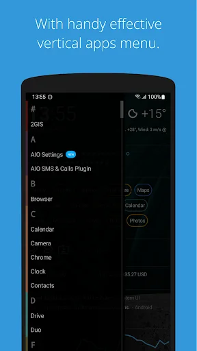 AIO Launcher ডাউনলোড করুন – সেরা কাস্টমাইজযোগ্য হোম স্ক্রিন - Screenshot 4