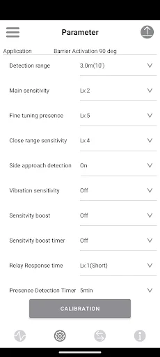 Virtual Loop ডাউনলোড করুন – OPTEX OVS-02 সেন্সর সেটআপ টুল - Screenshot 3