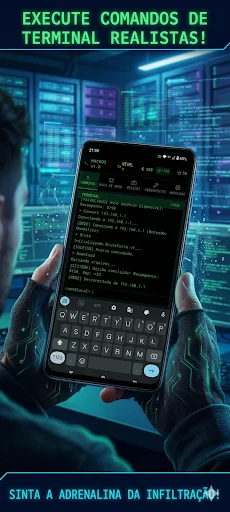 HackOs: Hacker Simulator ডাউনলোড করুন – সেরা হ্যাকিং গেম - Screenshot 4