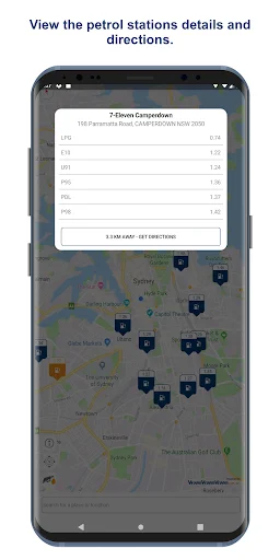 Vroom Fuel Price Compare ডাউনলোড করুন – জ্বালানি সাশ্রয় করুন - Screenshot 2