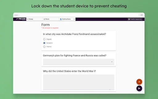 Trelson Browser Lockdown ডাউনলোড করুন – নিরাপদ অনলাইন পরীক্ষার সমাধান - Screenshot 2