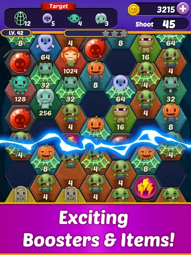 Shoot The Monster ডাউনলোড করুন – সেরা ২০৪৮ পাজল গেম ফ্রি - Screenshot 6