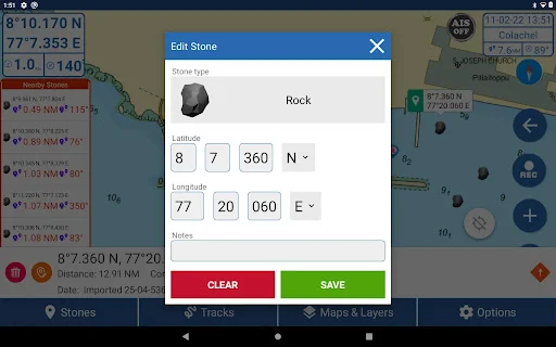 Kadal Map ডাউনলোড করুন – মৎস্যজীবীদের জন্য সেরা নেভিগেশন টুল - Screenshot 17