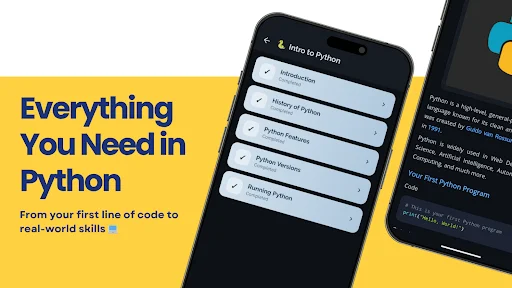 Learn Python: Quiz & More ডাউনলোড করুন – পাইথন শিখুন সহজে - Screenshot 4
