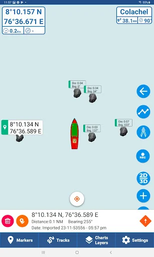Kadal Map ডাউনলোড করুন – মৎস্যজীবীদের জন্য সেরা নেভিগেশন টুল - Screenshot 13