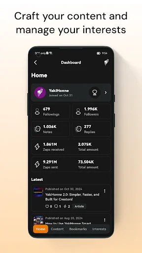 YakiHonne ডাউনলোড করুন – Nostr এবং Bitcoin-এর জন্য সেরা সোশ্যাল পেমেন্ট অ্যাপ - Screenshot 3