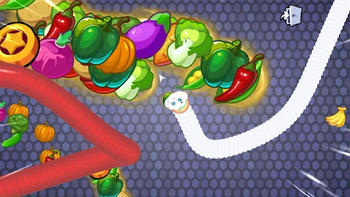 Worms Merge-io গেমটি ডাউনলোড করুন – সেরা স্নেক গেম খেলুন - Screenshot 18