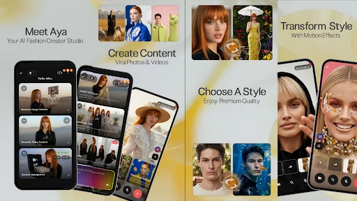 AyaVogue: Creator Studio ডাউনলোড করুন – ভাইরাল ছবি ও ভিডিও তৈরি করুন - Screenshot 25