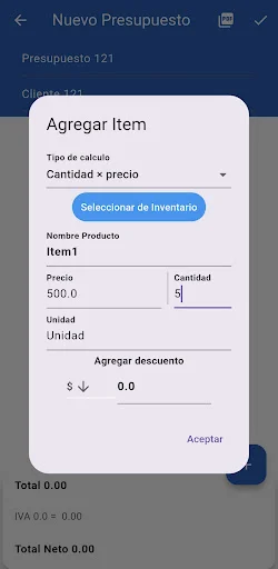 Budget Invoices Template ডাউনলোড করুন – পেশাদার ইনভয়েস তৈরি করুন - Screenshot 4