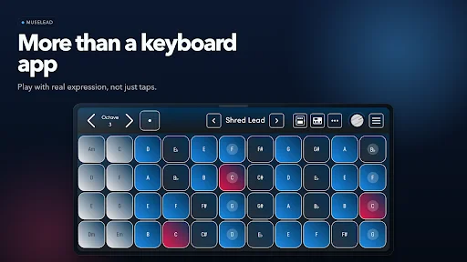 MuseLead Synthesizer ডাউনলোড করুন – অ্যান্ড্রয়েডের সেরা সিন্থেসাইজার - Screenshot 2