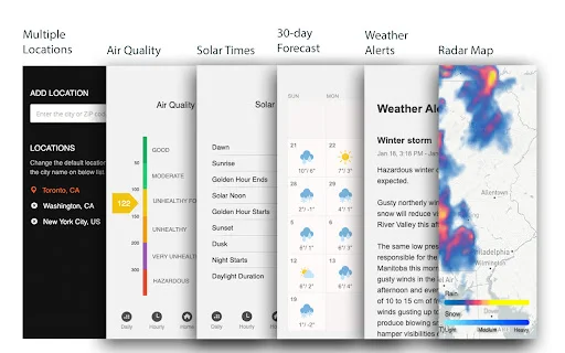 UV Weather ডাউনলোড করুন – রিয়েল-টাইম পূর্বাভাস ও লাইভ রাডার - Screenshot 4