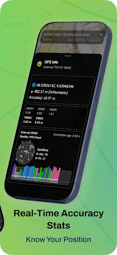 Mapit GIS Professional ডাউনলোড করুন – দূরত্ব ও এলাকা পরিমাপ - Screenshot 2