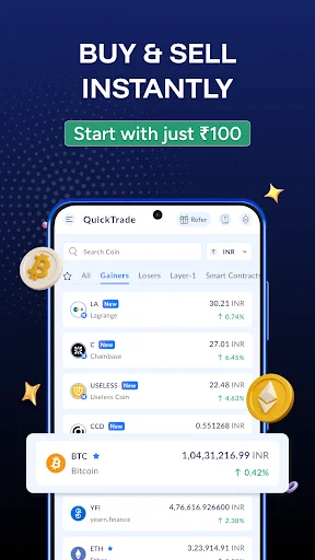 ZebPay ডাউনলোড করুন – বিটকয়েন ও ক্রিপ্টো ট্রেডিং অ্যাপ - Screenshot 5