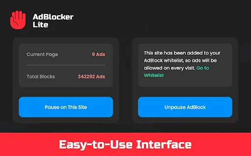 AdBlock Lite ডাউনলোড করুন – দ্রুত এবং বিজ্ঞাপন মুক্ত ব্রাউজিংয়ের সেরা উপায় - Screenshot 3