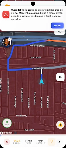 Vem Tranquilo GPS ডাউনলোড করুন – রিও ডি জেনিরোতে নিরাপদ ভ্রমণের সেরা সঙ্গী - Screenshot 4