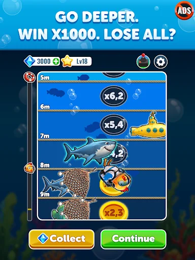 Chicken Cross – Sea Cross 2 ডাউনলোড করুন – সেরা অ্যাডভেঞ্চার গেম - Screenshot 8