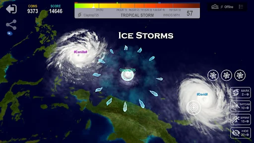 Hurricane.io ডাউনলোড করুন – শক্তিশালী হারিকেন গেম খেলুন - Screenshot 7