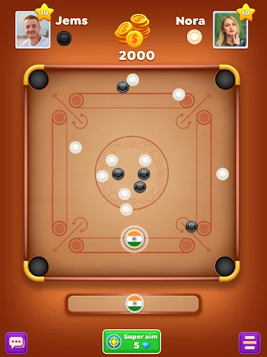 Carrom Cricket ডাউনলোড করুন – সেরা ক্যারাম ও ডিস্ক পুল গেম - Screenshot 13