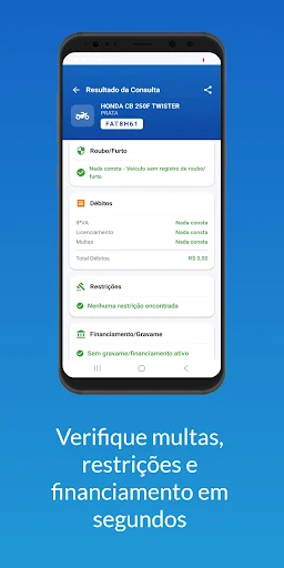 Consulta Veicular ডাউনলোড করুন – গাড়ির ইতিহাস ও ফাইন চেক করুন - Screenshot 4