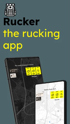 Rucker অ্যাপ ডাউনলোড করুন – রাকিং ও ফিটনেস ট্র্যাকার - Screenshot 1