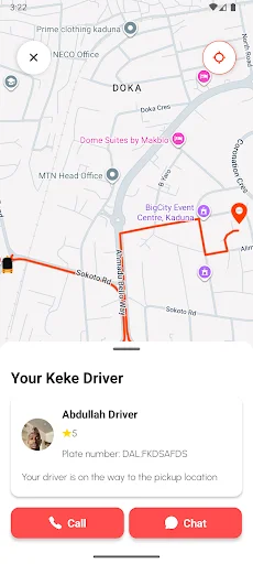 KEKE GO Passenger ডাউনলোড করুন – দ্রুত এবং সাশ্রয়ী রাইড সেবা - Screenshot 4